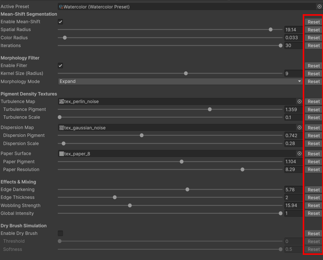 Figure 13, the Preview Zoom slider next to the 1x button, with the preview at a noticeably higher zoom level